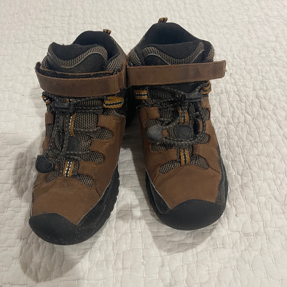 Keen Brown Kids Hiking Shoes